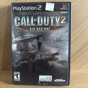 Call of Duty 2: Big Red One Collector Edition (Sony PlayStation 2, 2005)